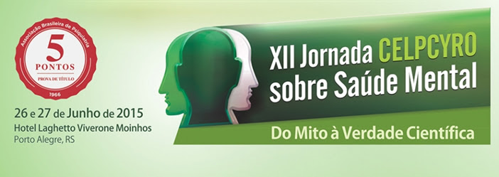 banner XII Jornada CELPCYRO sobre Saúde Mental